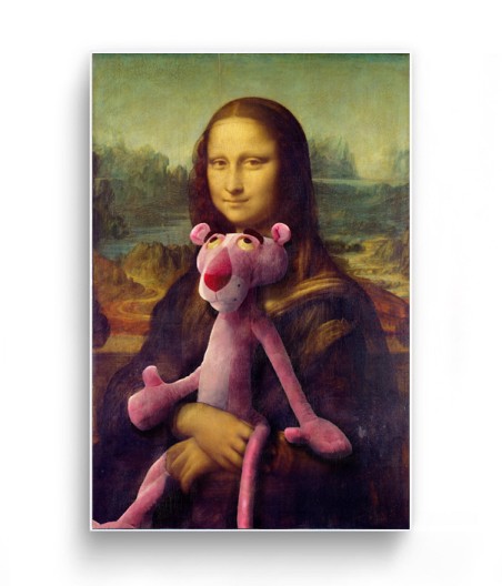 Obraz na płótnie "Pantera da Vinci"