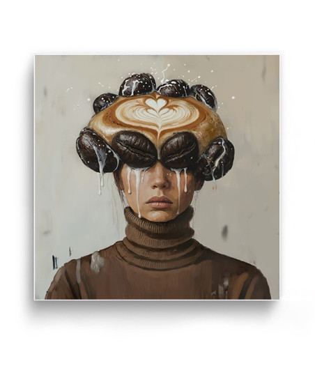 Obraz na płótnie "Latte"