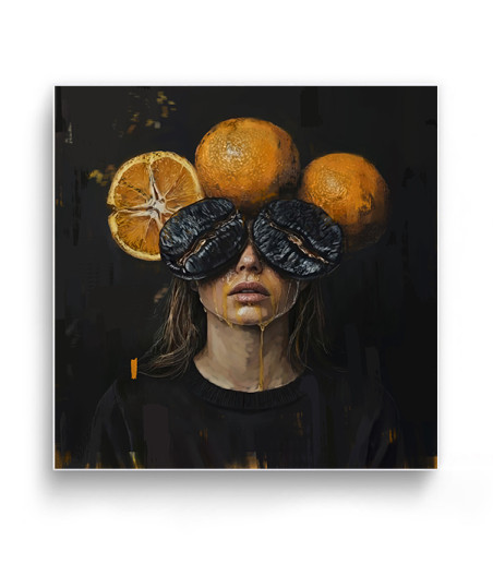 Obraz na płótnie "Orange espresso"