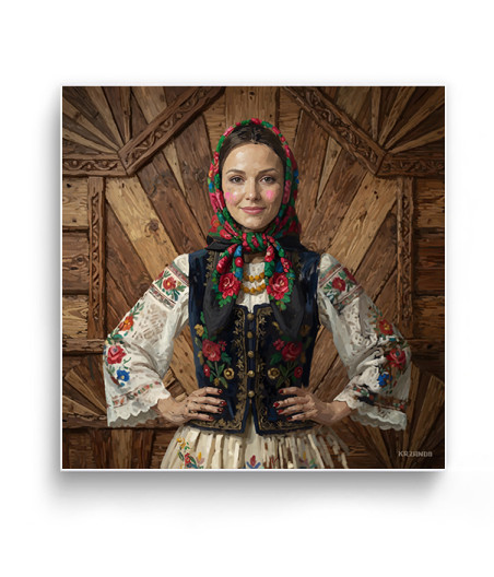 Obraz na płótnie "Franka"
